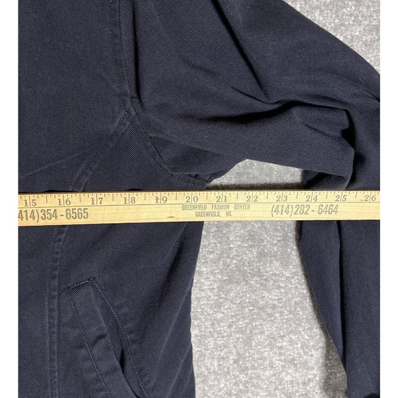 Eddie Bauer Double Breasted Denim Peacoat Jacket Womens Size Medium Blue Pockets - Picture 4 of 5